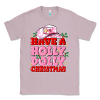 Lilac have a holly dolly christmas Classic Tee - MaliasSmallBusiness