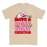 Mushroom have a holly dolly christmas Classic Tee - MaliasSmallBusiness