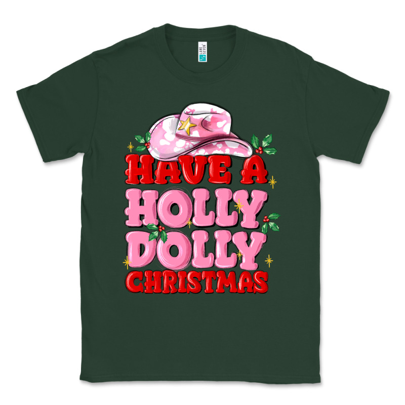 Have A Holly Dolly Christmas Classic Tee by MaliasSmallBusiness | Teevron
