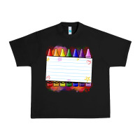 Black crayons add your text Urban Heavy Tee - NancyCooperArtShop
