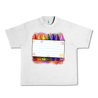 Lunar Rock crayons add your text Urban Heavy Tee - NancyCooperArtShop