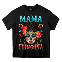 Black mama chingona Heavy Core Tee - BundleAndBundleShop