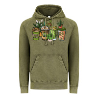 Vintage Olive plant lover coffee cups Vintage Hoodie - NancyCooperArtShop