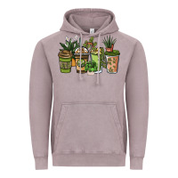 Vintage Zinc plant lover coffee cups Vintage Hoodie - NancyCooperArtShop