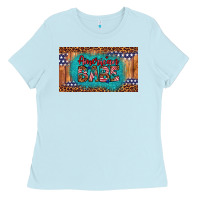 Baby Blue american babe Ladies Tee - Artiststas