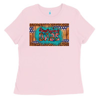 Bubblegum Pink american babe Ladies Tee - Artiststas