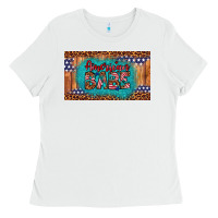 White american babe Ladies Tee - Artiststas