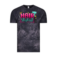 Cloud Black hair stylist Vintage Tee - MaliasSmallBusiness