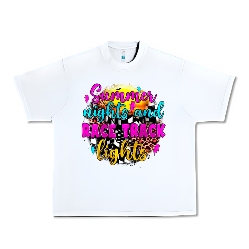 Summer Nights And Race Track Lights Urban Heavy Tee by JahusDesignShop | Teevron