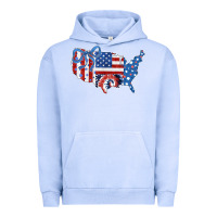 America Map Urban Hoodie | Teevron