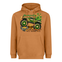Meerkat shamrock crusher st. patrick's day Heavyweight Hoodie - HowdyJamesFarm