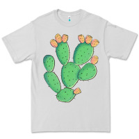 Dove Grey texas prickly pear cactus Premium Tee - Artiststas