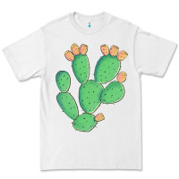 White texas prickly pear cactus Premium Tee - Artiststas