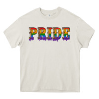 Cream pride lgbtq glitter Heavy Core Tee - Artiststas