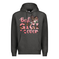 Charcoal Heather Best gigi ever Mother's Day Premium Hoodie - CowGirlArtShop