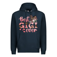 Navy Best gigi ever Mother's Day Premium Hoodie - CowGirlArtShop
