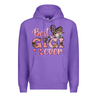 Purple Best gigi ever Mother's Day Premium Hoodie - CowGirlArtShop