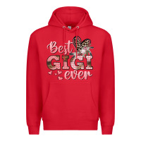 Red Best gigi ever Mother's Day Premium Hoodie - CowGirlArtShop