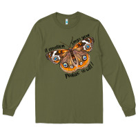 Army Green If Creation Sings Your Praises So Will I Long Sleeve Tee - LillyAllenDesigns