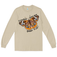 Mushroom If Creation Sings Your Praises So Will I Long Sleeve Tee - LillyAllenDesigns