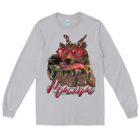 Moon Dust Mother's Day Glasses Leopard Bandana Mama Bear Hunting Fish Long Sleeve Tee - RanaPortraitStore