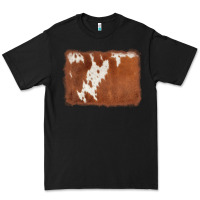 Black cowhide background Premium Tee - AdoDesignShop