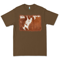 Cacao cowhide background Premium Tee - AdoDesignShop