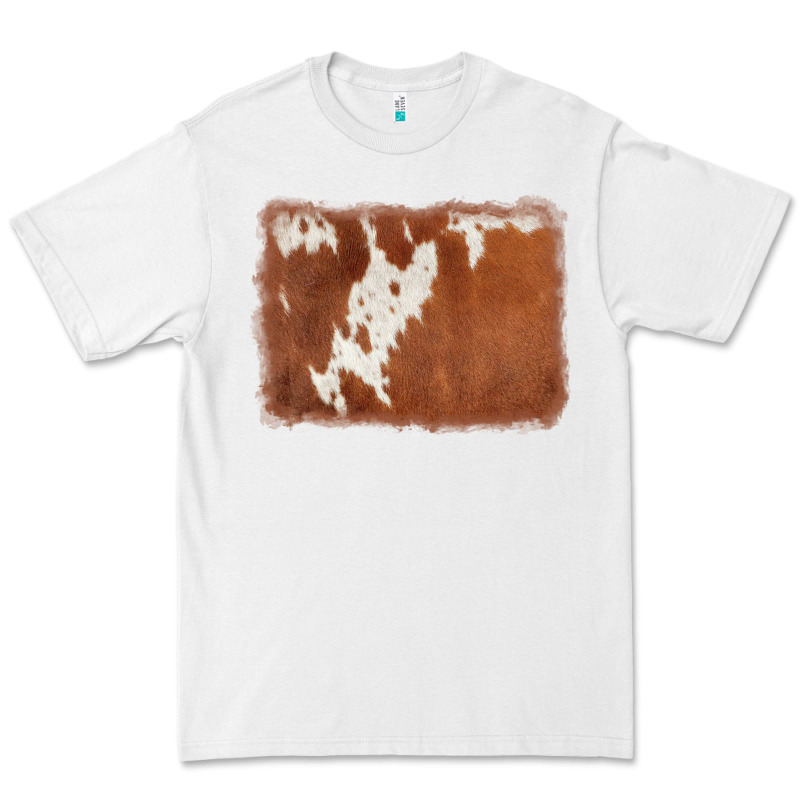 Cowhide Background Premium Tee by AdoDesignShop | Teevron