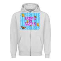 Dove Grey love is love Zipper Hoodie - TumblerDesignByShophia
