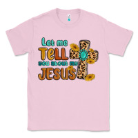 Bubblegum Pink let me tell you about my jesus Classic Tee - MaliasSmallBusiness