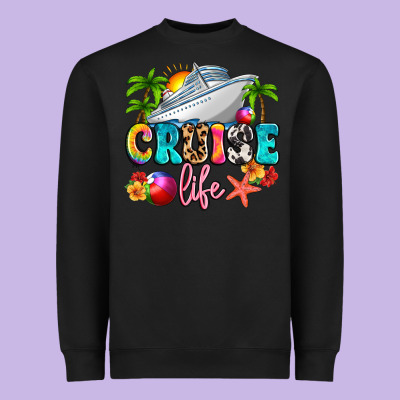 Cruise Life Heavyweight Sweatshirt Designed By Artiststas
