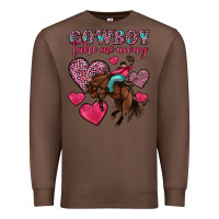 Chestnut cowboy take me away Premium Sweatshirt - OliviaCreatesArt