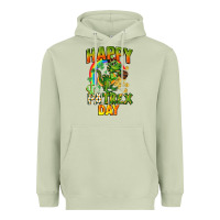 Matcha Happy St. Patrex Day Heavyweight Hoodie - CowGirlArtShop