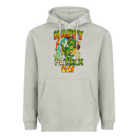 Moon Dust Happy St. Patrex Day Heavyweight Hoodie - CowGirlArtShop