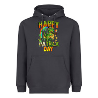 Smoke Happy St. Patrex Day Heavyweight Hoodie - CowGirlArtShop