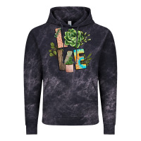 Cloud Black plant love Vintage Hoodie - NancyCooperArtShop
