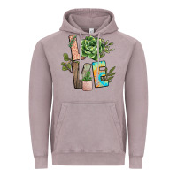 Vintage Zinc plant love Vintage Hoodie - NancyCooperArtShop
