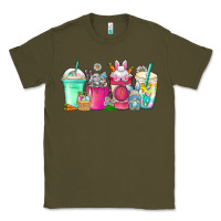 Army Green easter day coffee Classic Tee - CowhideDigitalArt