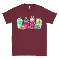 Burgundy easter day coffee Classic Tee - CowhideDigitalArt
