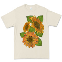 Bone sunflowers Premium Tee - Artiststas