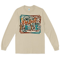 Mushroom Not perfect just forgiven Long Sleeve Tee - LillyAllenDesigns