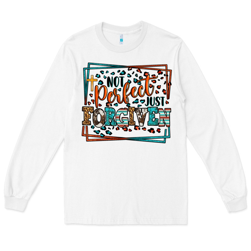 Not Perfect Just Forgiven Long Sleeve Tee by LillyAllenDesigns | Teevron