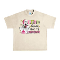 Sandshell dead inside but it's christmas Urban Heavy Tee - MaliasSmallBusiness