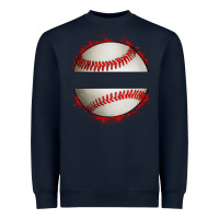 Navy personalized baseball Heavyweight Sweatshirt - Artiststas