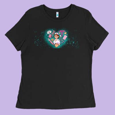 Nurse And Elements Ladies Tee Designed By Adodesignshop