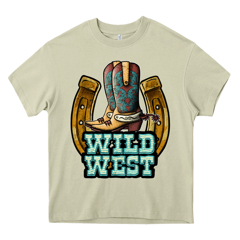 Wild West Heavy Core Tee by JahusDesignShop | Teevron