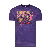 Cloud Purple essentials of a baddie Vintage Tee - MaliasSmallBusiness