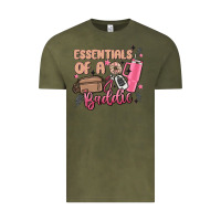 Vintage Olive essentials of a baddie Vintage Tee - MaliasSmallBusiness