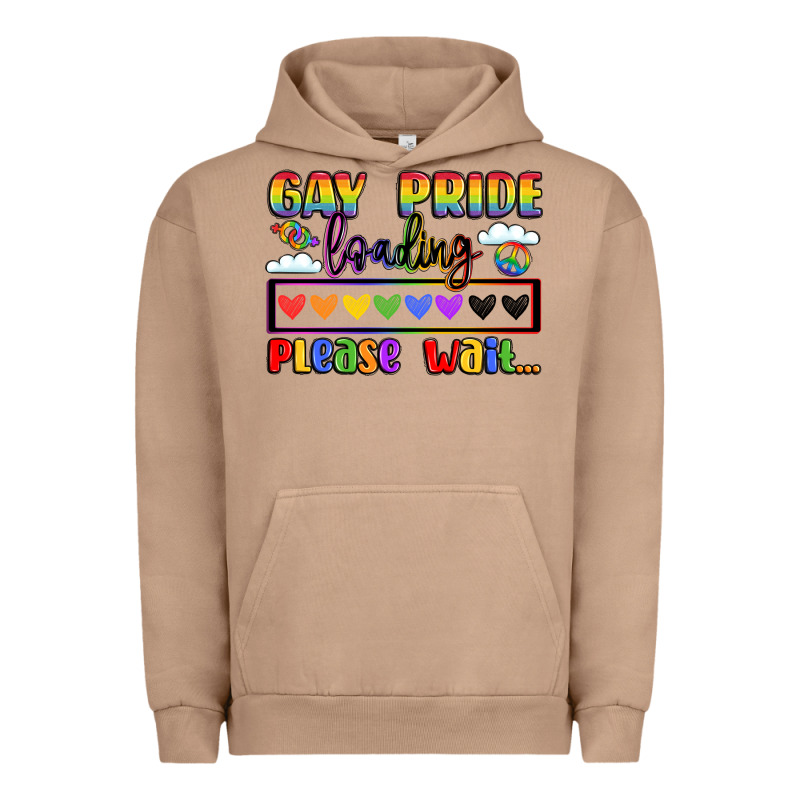 Gay Pride Loading Please Wait Urban Hoodie by LillyAllenDesigns | Teevron