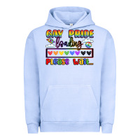 Pigment Grape Ice gay pride loading please wait Urban Hoodie - LillyAllenDesigns